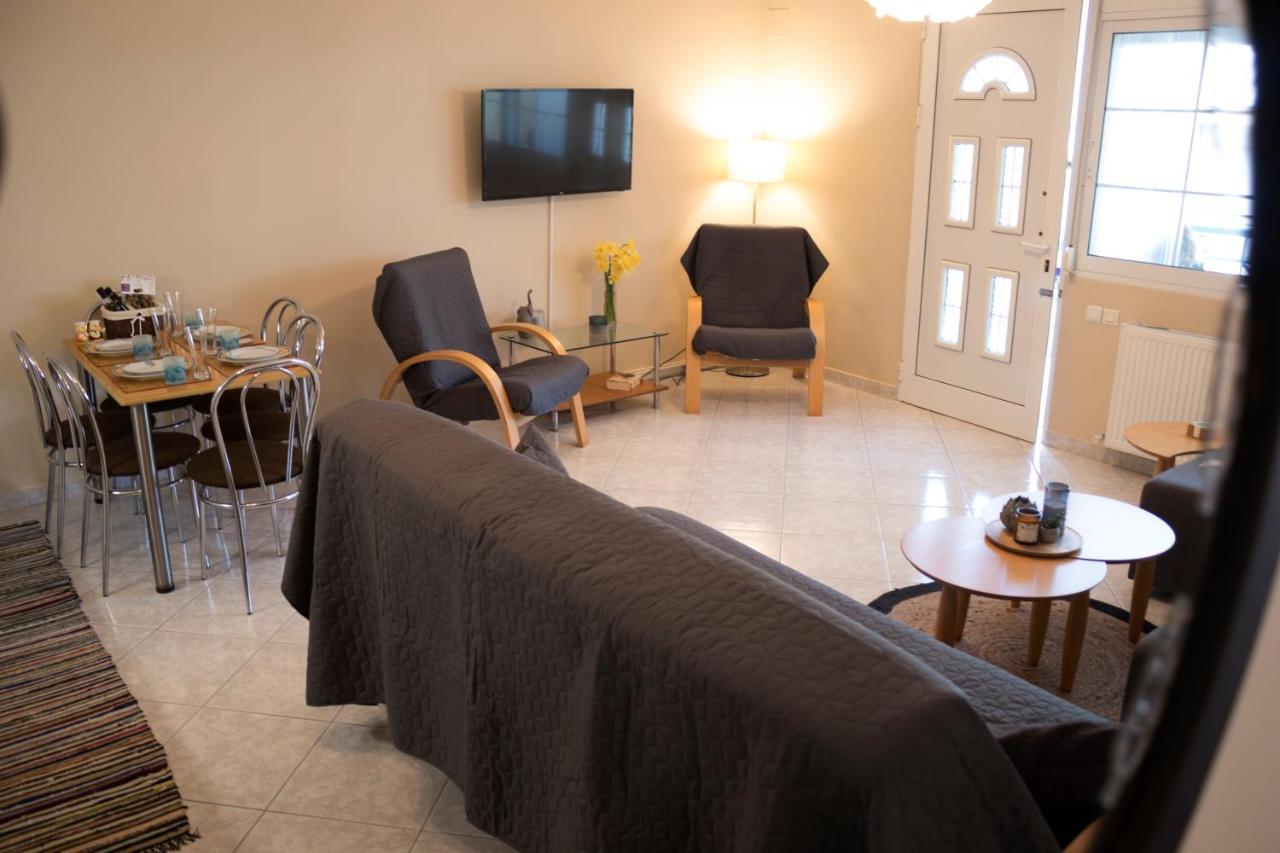 Silene Luxury Apartment Néa Péramos エクステリア 写真