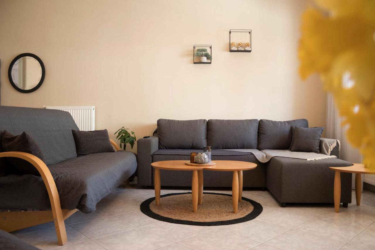 Silene Luxury Apartment Néa Péramos エクステリア 写真