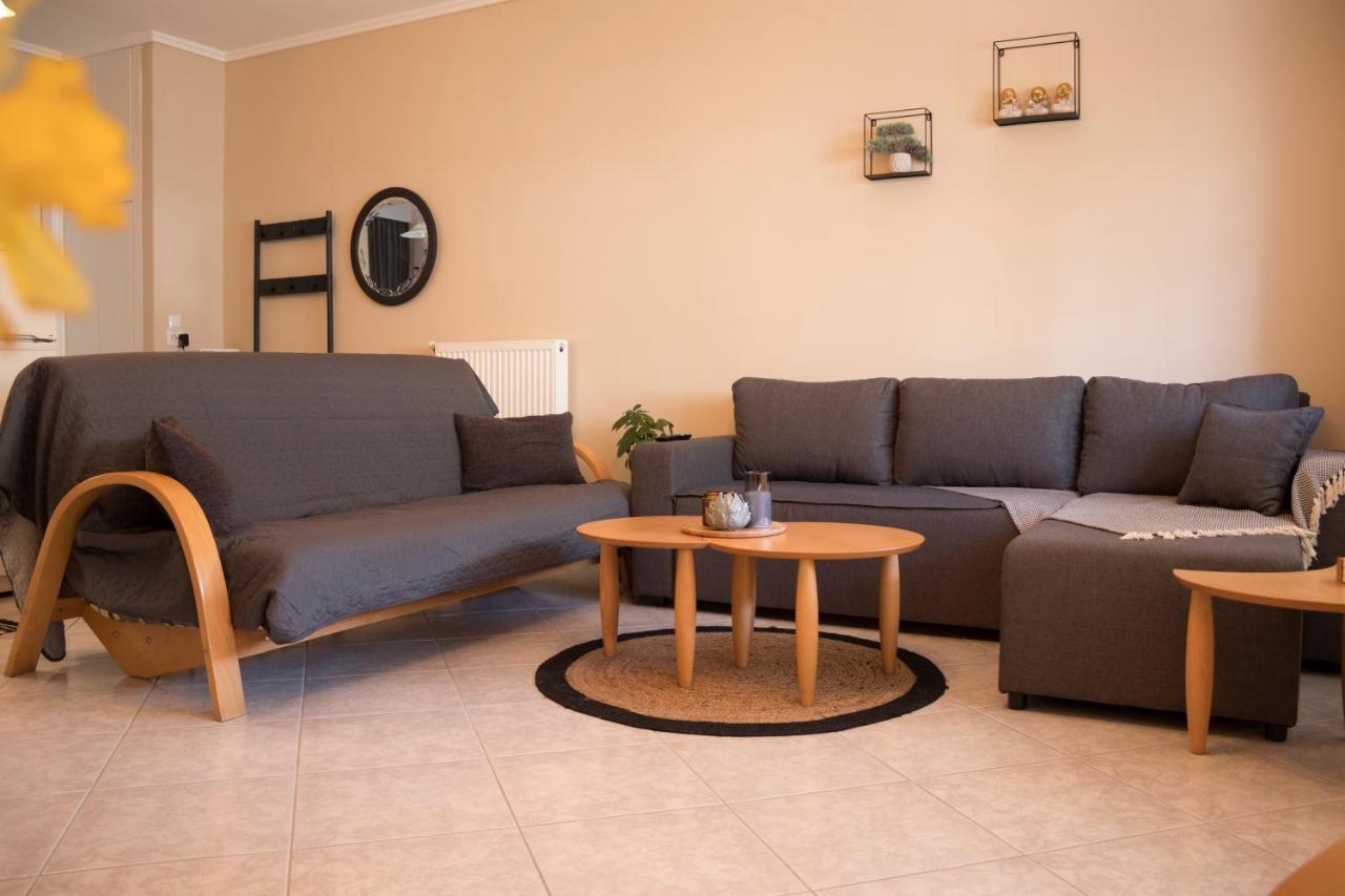 Silene Luxury Apartment Néa Péramos エクステリア 写真